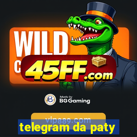 telegram da paty